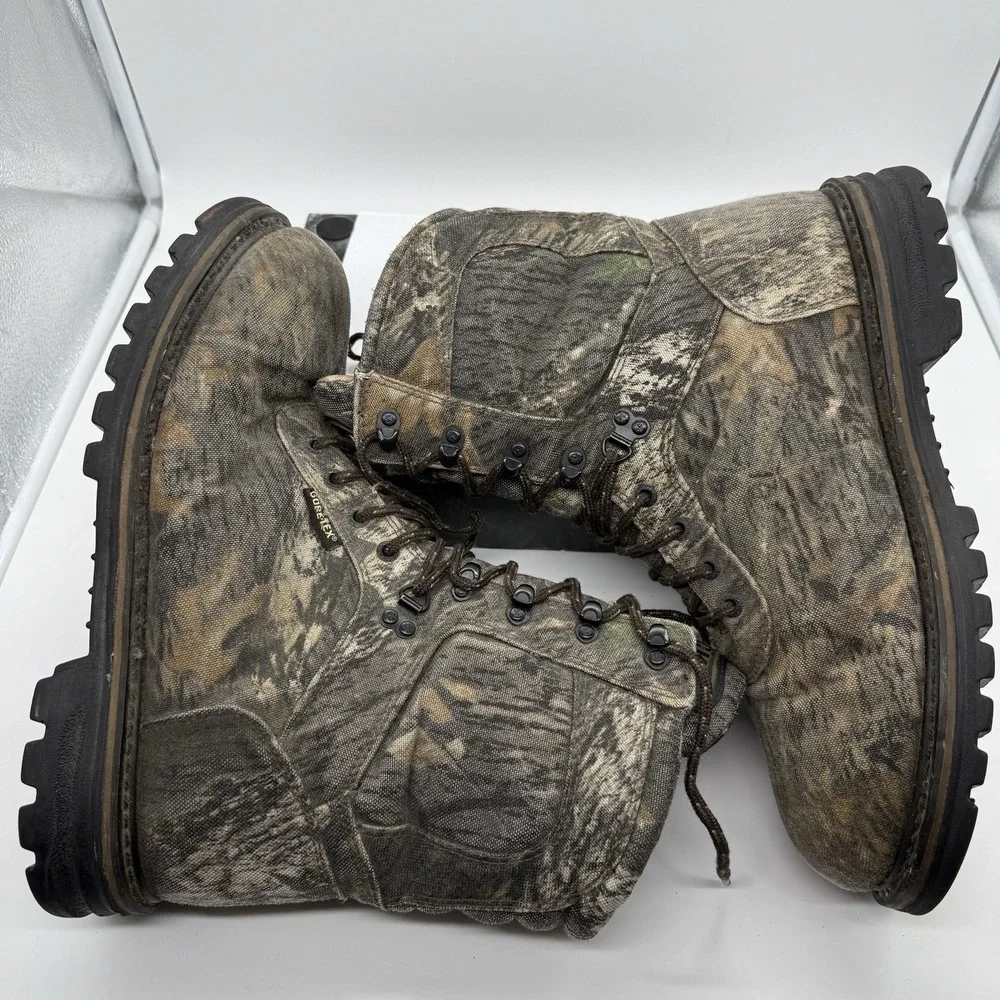 Rocky Cornstalker 25 9203 Men's 12M Camo Hunting Boots Gore-Tex 800 Gram